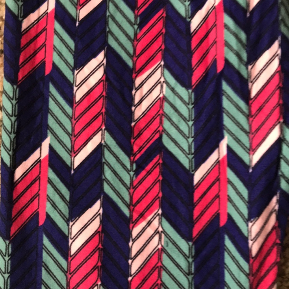 LulaRoe NWOT leggings blue, green, pinks, black